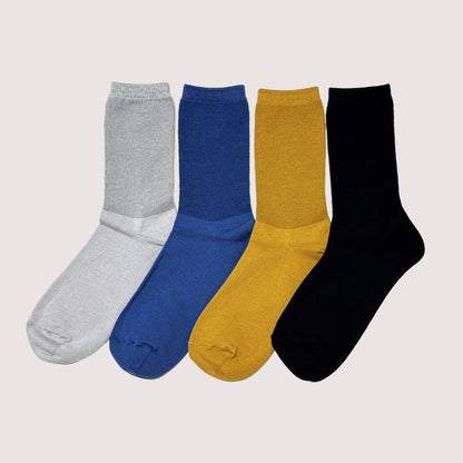 socks ハイゲージ細目リブ