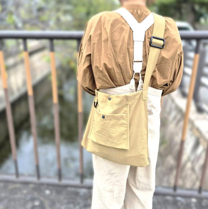 hassui 撥水加工ナイロンショルダー